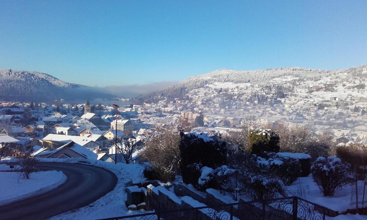 Studio Cosy Avec Vue Sur Lac Et Montagne A Gerardmer 30 M² Екстер'єр фото